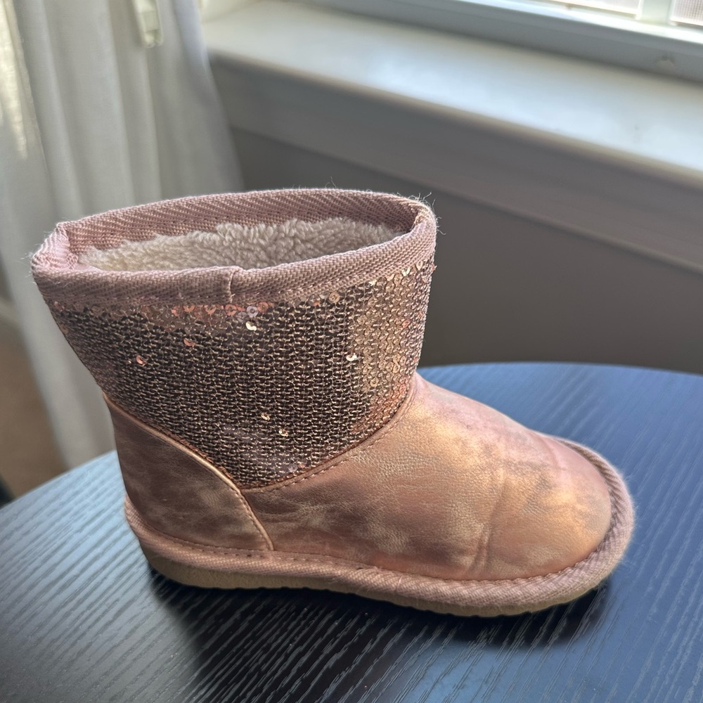 Children's Place Rosewood Sparkly Pink Toddler Girls' Boots